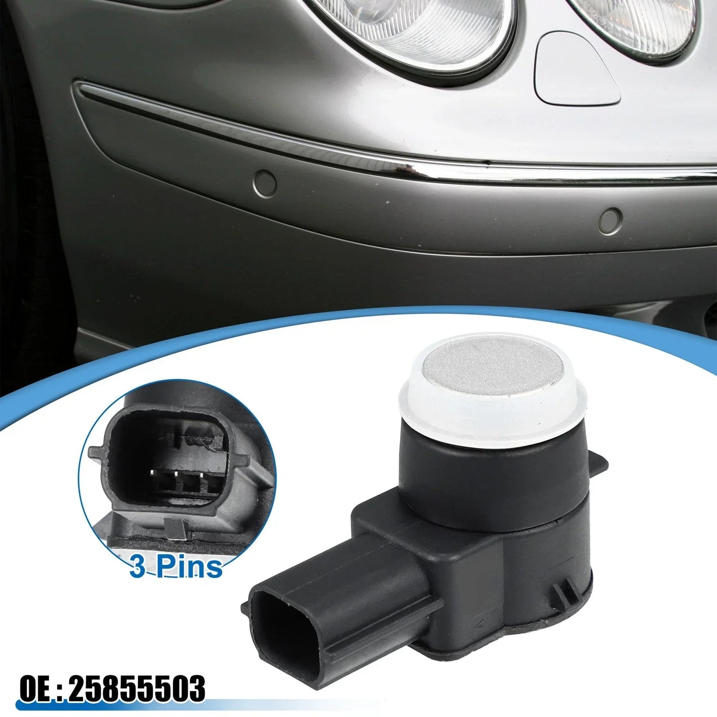 4 x PDC Reverse Parking Assist Sensors for Dodge Ram (2013-2018)