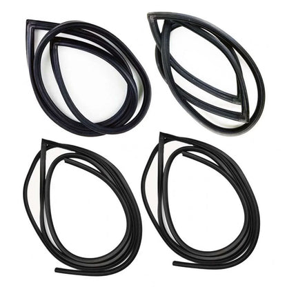Windshield w Vent Door Rubber Set 4 Fits Datsun Bluebird 510 2D SED 1967-72