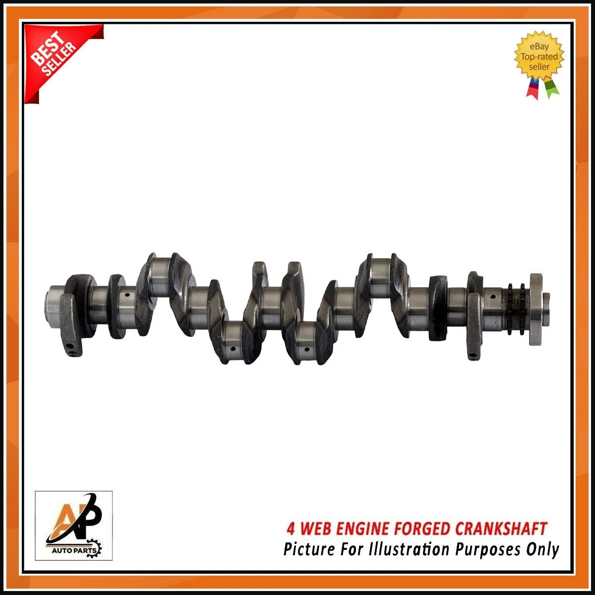 Forged Crankshaft Heavy Duty Replacement for BMW 3 4 5 6 7 X3 X5 X6 (2013–2019)