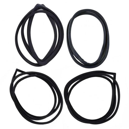 Windshield Front Rear Door Rubber Seal Set 4 Fits Datsun 620 Pickup 1972-79