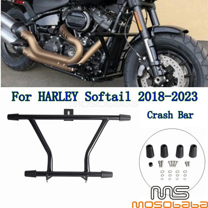 Highway Crash Bars for Harley Street Bob FXBB Softail 114 (2018-2023)