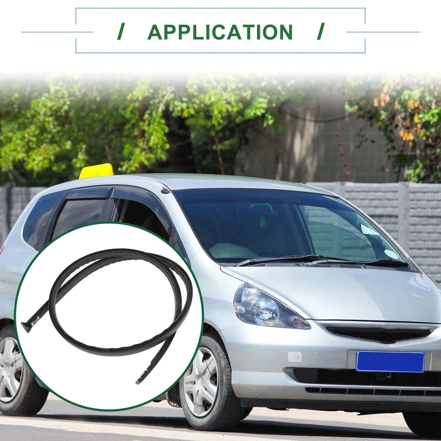 Left Roof Sealing Strip for Honda Fit Jazz (2009-2014)