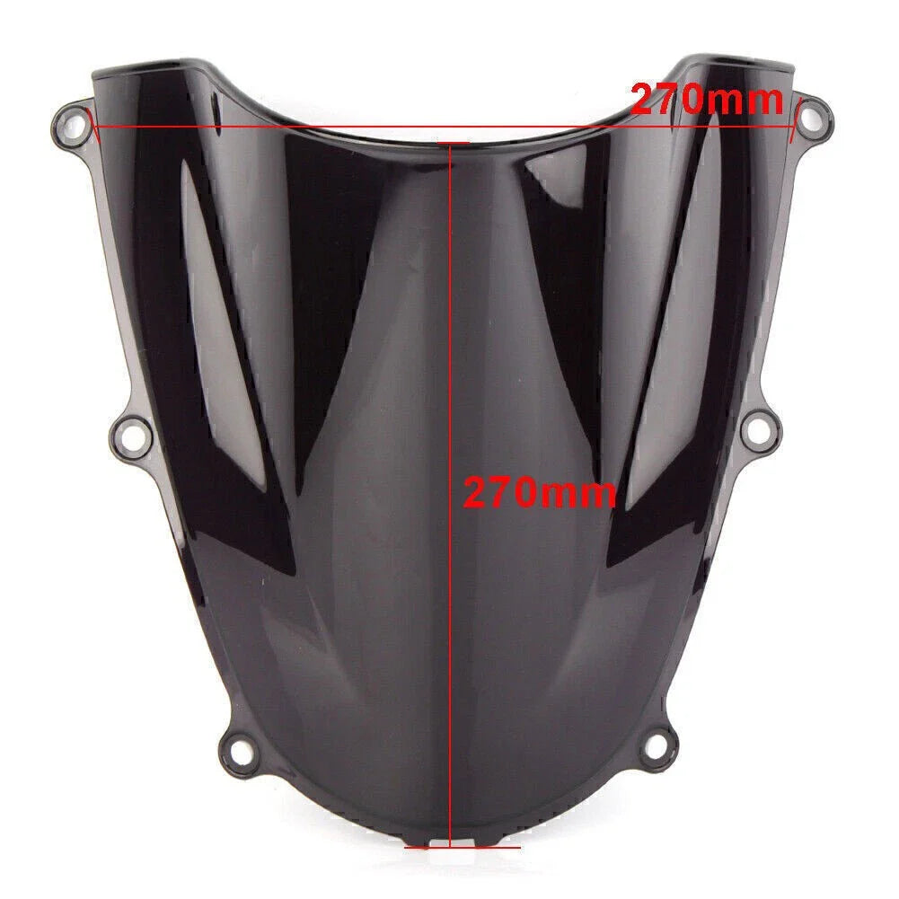 ABS Moto Windshield for Honda CBR600RR 2005-2006 Black