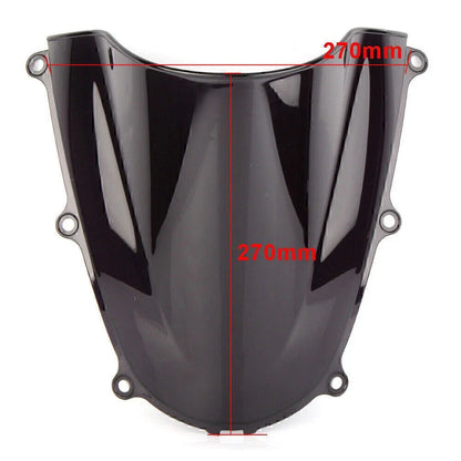 ABS Moto Windshield for Honda CBR600RR 2005-2006 Black