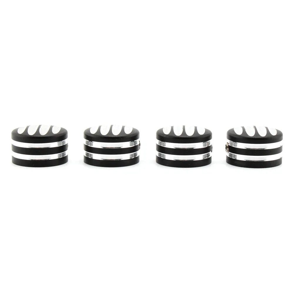4x CNC Machined Head Bolt Cover Caps for Triumph T120 Thruxton (2016-2023)