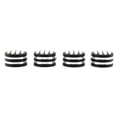 4x CNC Machined Head Bolt Cover Caps for Triumph T120 Thruxton (2016-2023)
