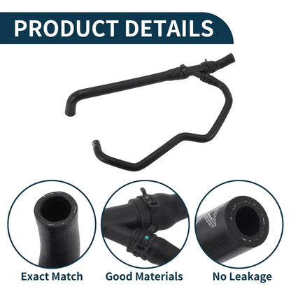 Radiator Hose for Porsche Panamera 2010-2012 Rubber Coolant Pipe