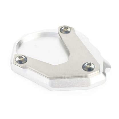 Kickstand Side Stand Enlarger Pad Silver for BMW R1200RT (2004-2017)