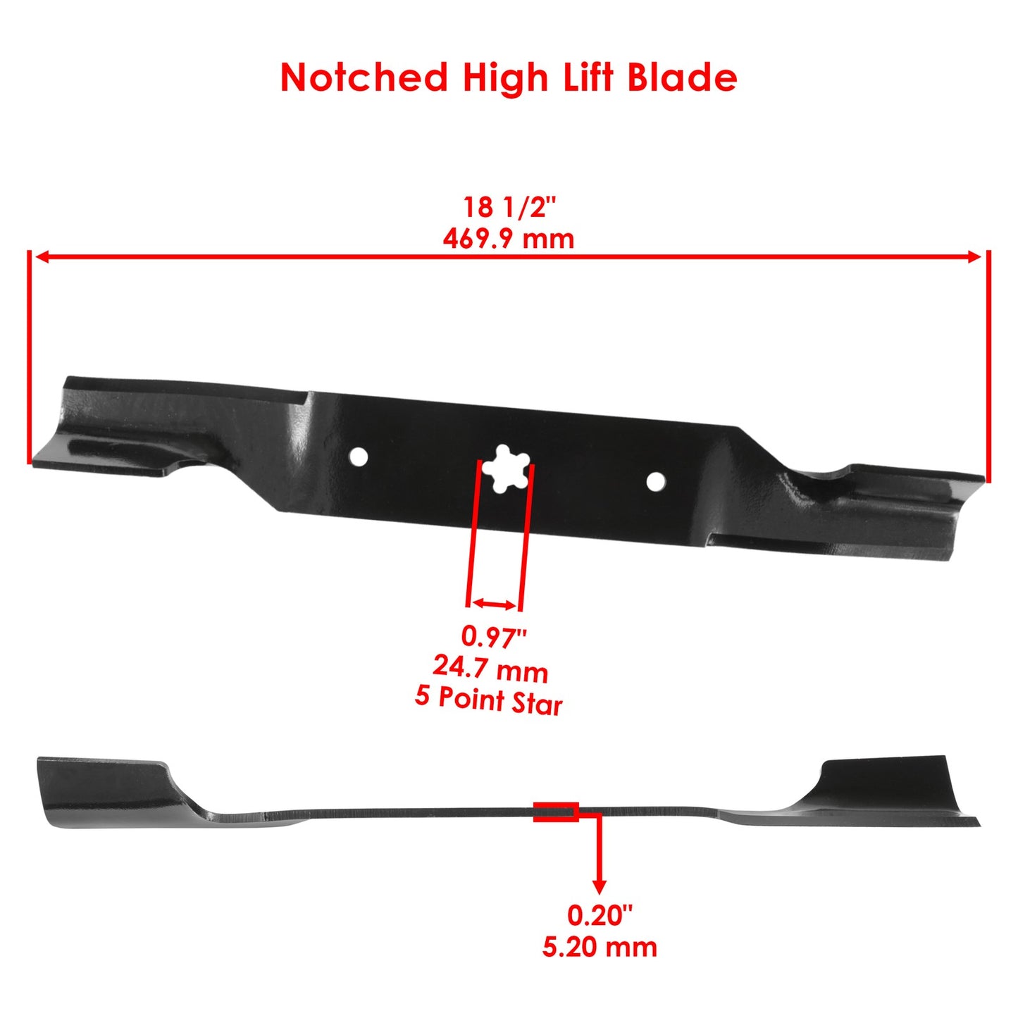 Deck Blade and Bolt Replacement Kit for Electrolux AYP PD (2008–2010)