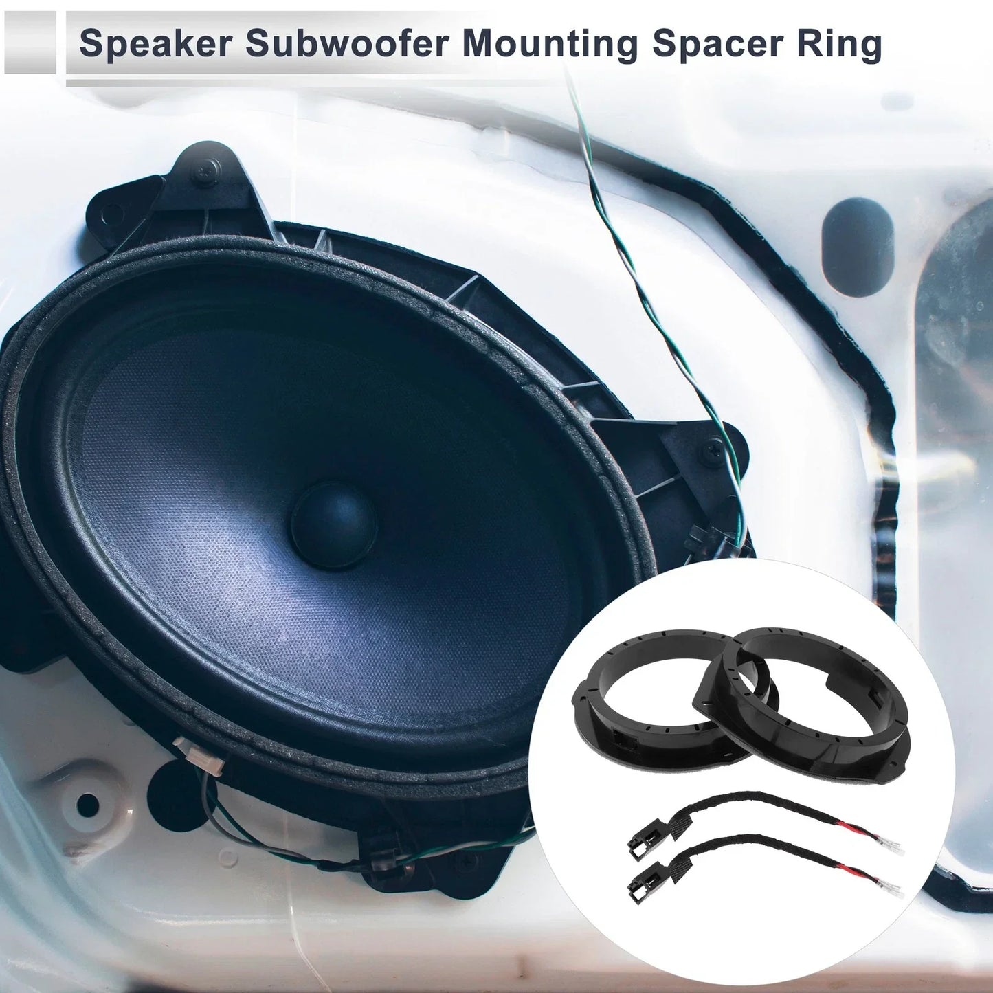 Speaker Spacer Ring Adaptor for Mercedes-Benz 6.5" Speakers (2000-2023)