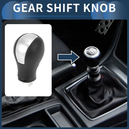 5 Speed Gear Shifter Knob for Honda Civic (2012-2015) - Durable Plastic