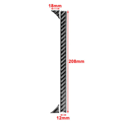 RHD Carbon Fiber Cup Holder Panel Trim for Toyota Tundra (2014-2021)