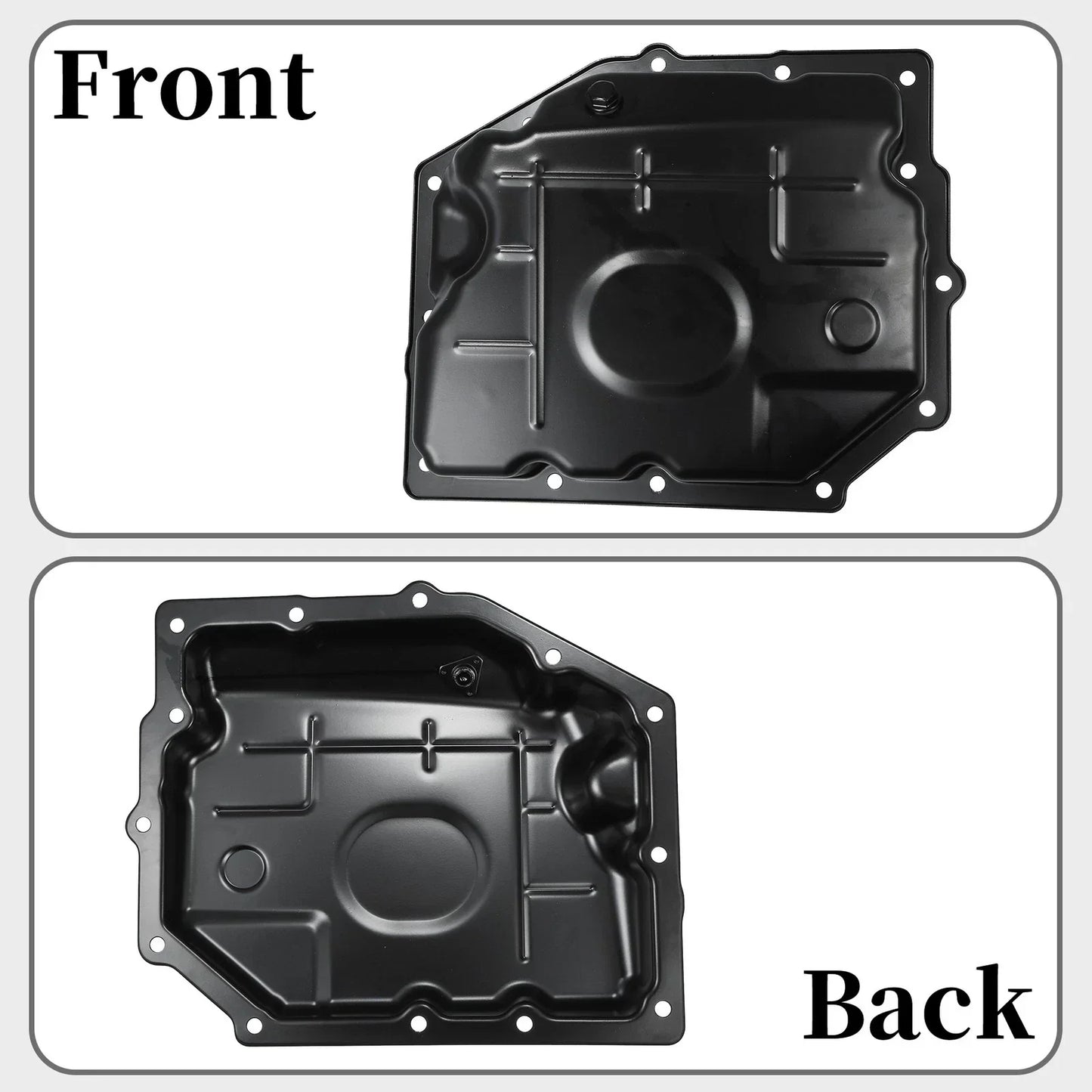 Engine Oil Pan for Dodge Challenger 2009-2010 - No.52852912AA/52852912AC Black