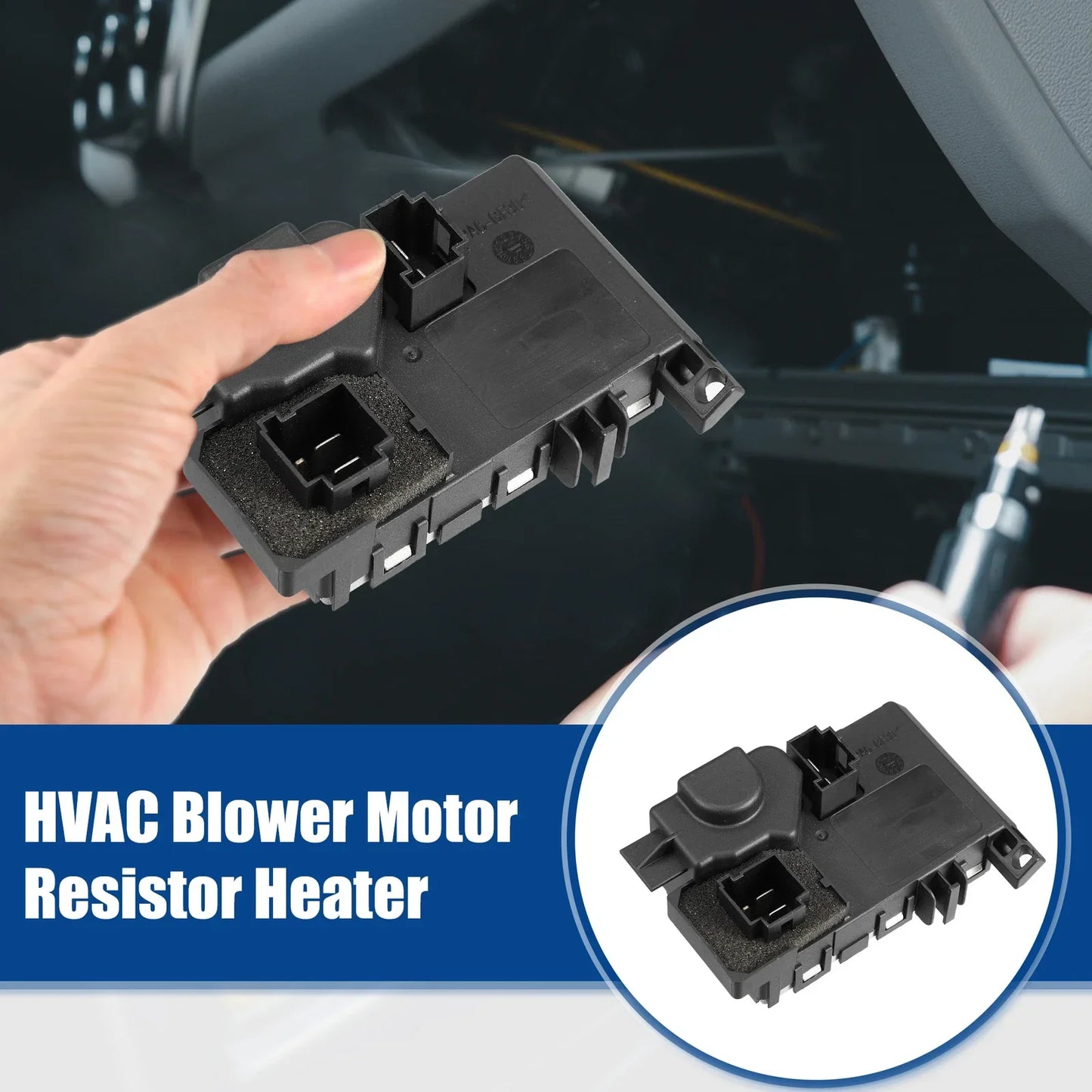 HVAC Blower Motor Resistor for Mercedes CL550 2007-2014 AMG Black