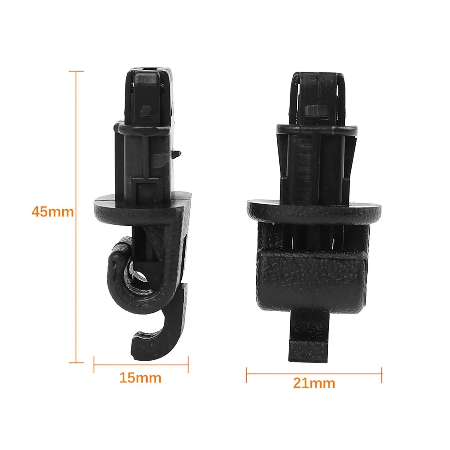 4pcs Door Sunshade Hook Clips for Honda Odyssey (2005-2010)