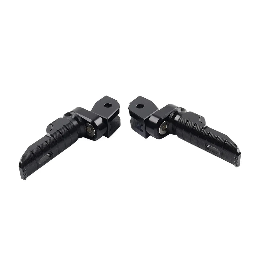 Black Front Footrests for Ducati Monster 821 937 950 1100 1200 Scrambler (2014-2023)