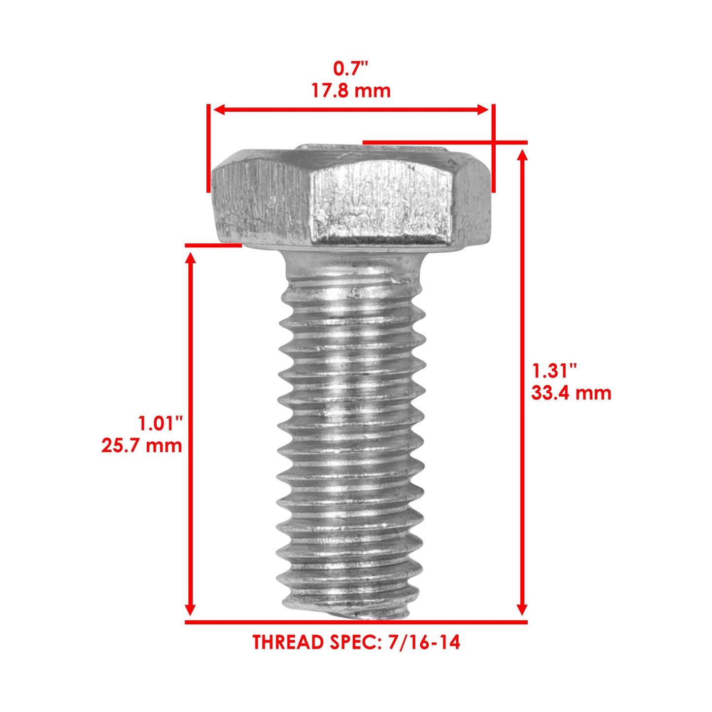 Deck Blade 42 Inch Replacement with Bolt for Snapper ZT21542 (2011–2018)