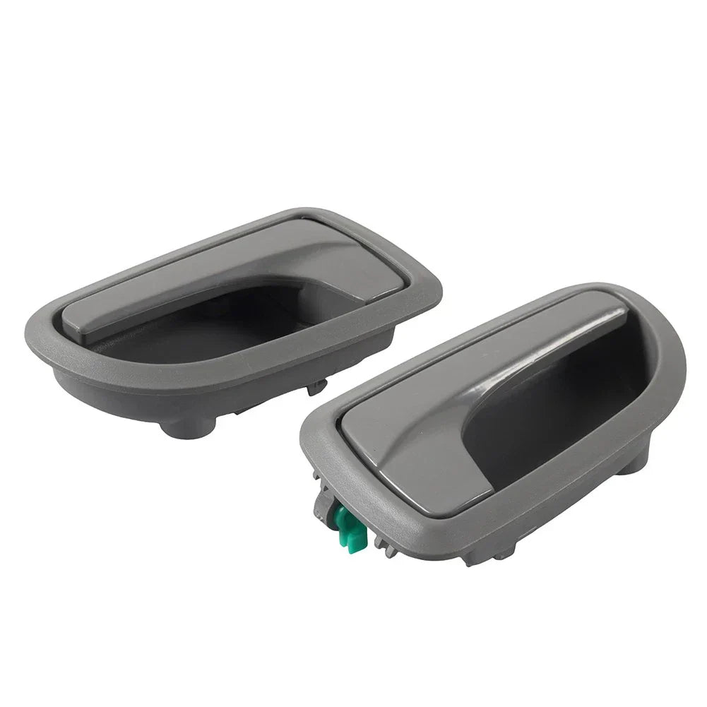 Gray Inside Door Handle Pair for Kia Picanto Morning (2008-2010)