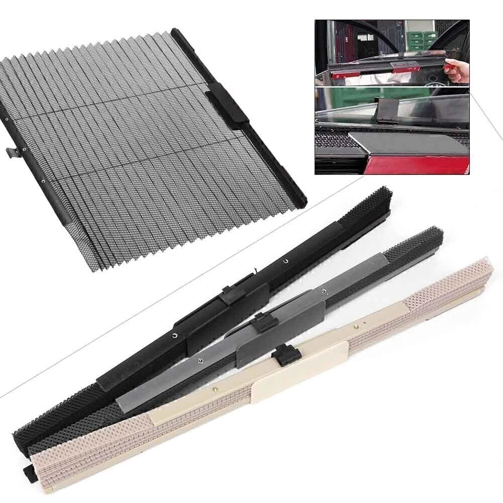 46cm Car Rear Side Window Sunshade Mesh Cover UV Protector for Auto