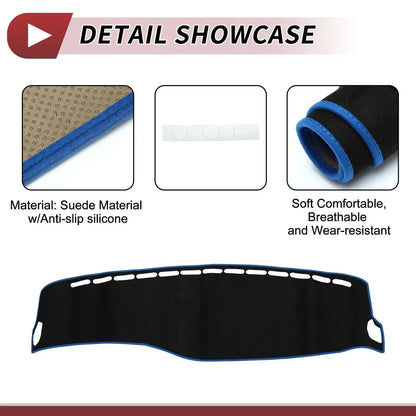 Dashboard Cover Mat for Mercedes S-Class W222 Sun Protector (2014-2023)