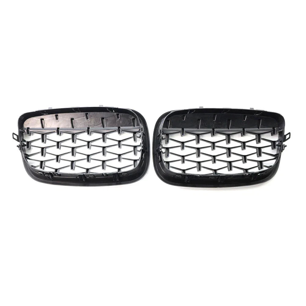 Diamond Grille Front Bumper Kidney for BMW X5 X6 (2007-2013)