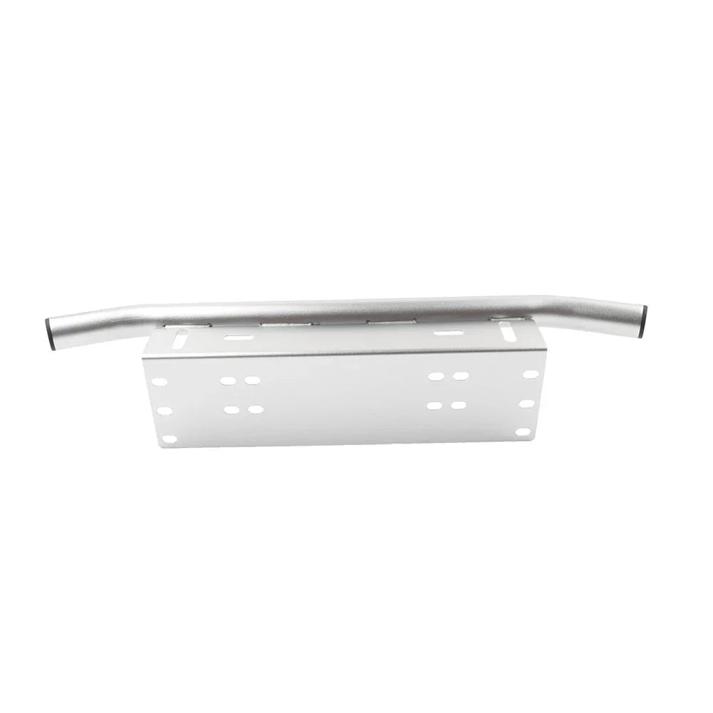 Bull Bar Front Bumper License Plate Mount Bracket for Off-Road Light Bar
