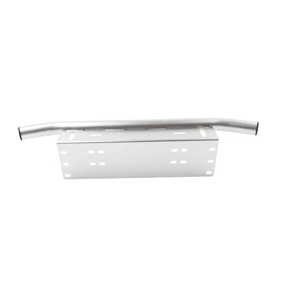 Bull Bar Front Bumper License Plate Mount Bracket for Off-Road Light Bar