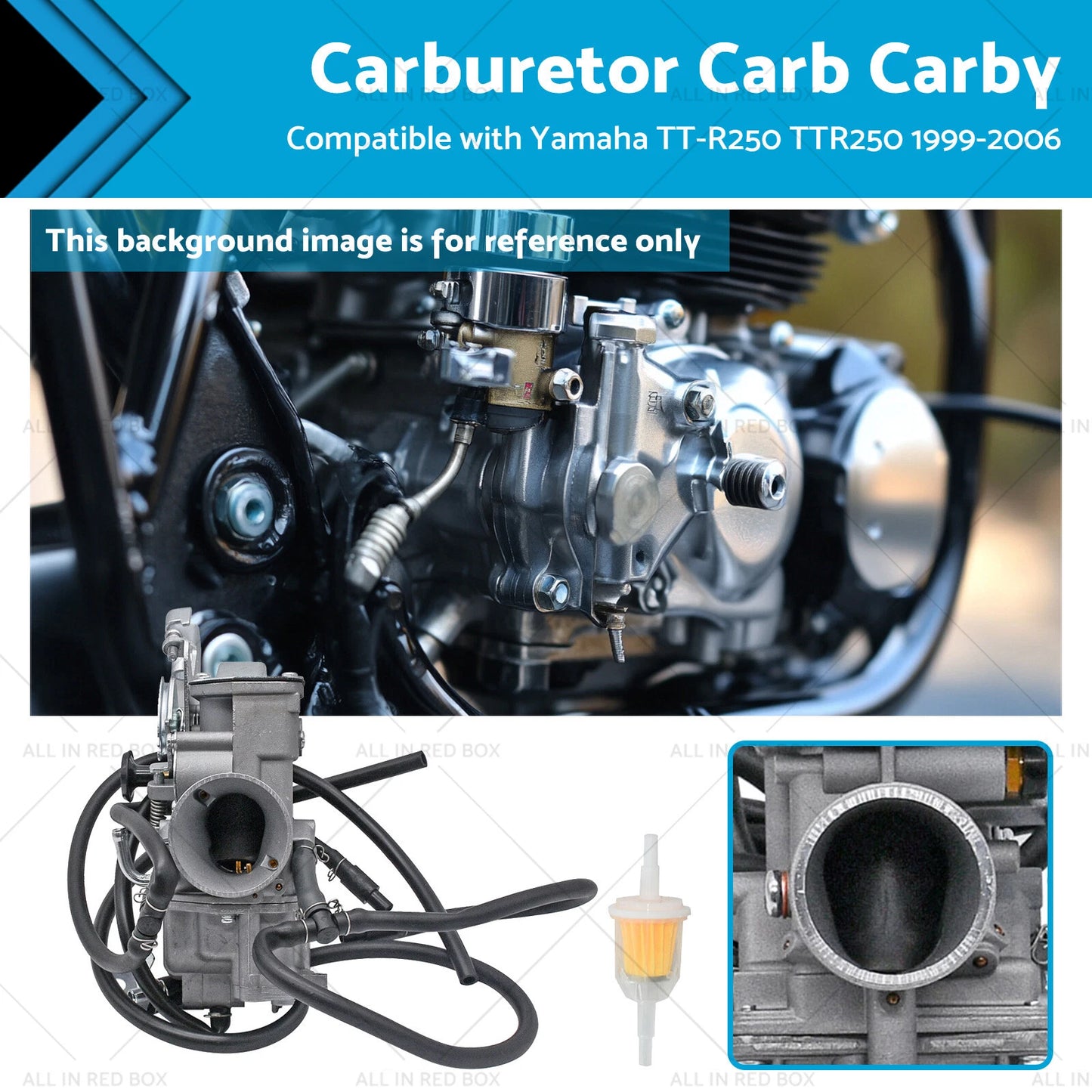 Carburetor for Yamaha TT-R250 TTR250 (1999-2006)