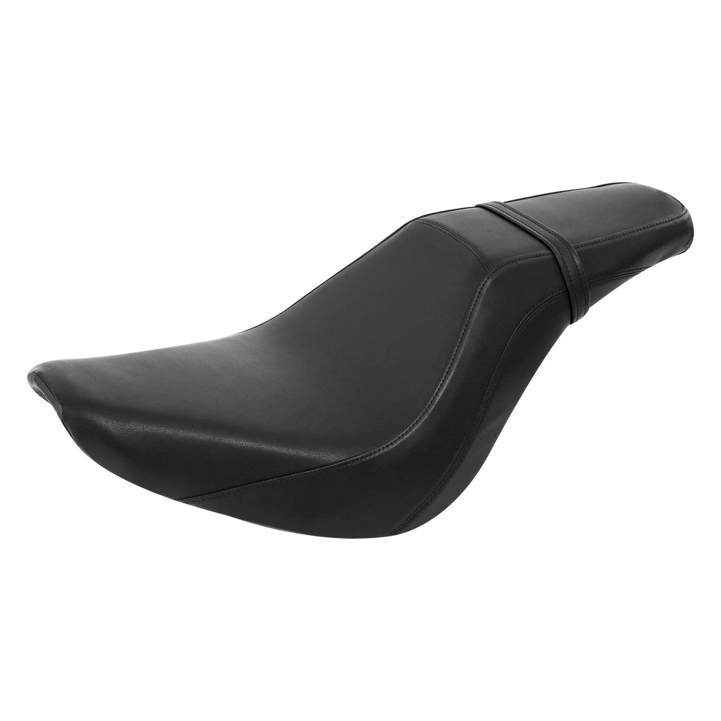 Black Driver & Passenger Seat for Harley Softail Street Bob (2018-2023)