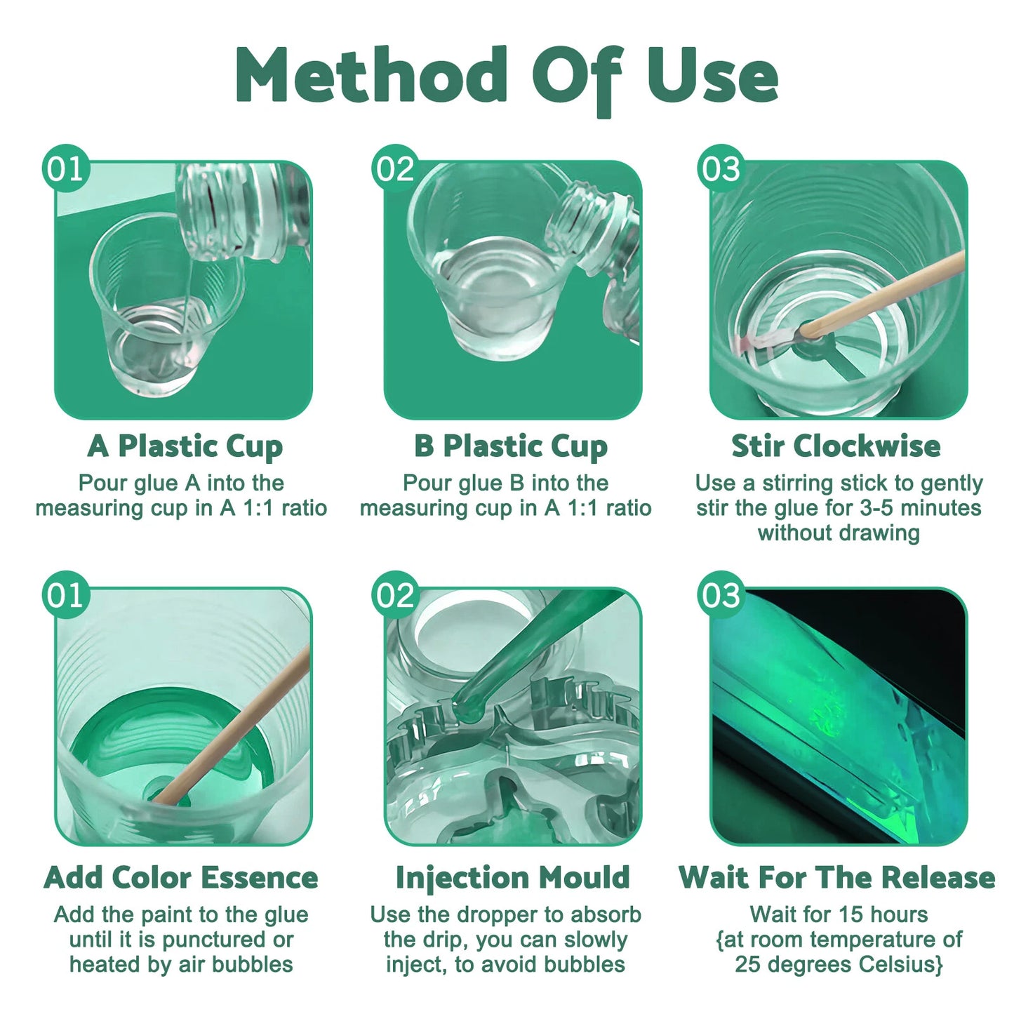 8L Epoxy Resin Kit 1:1 UV Ultra Clear Coating for Crafts & River Table