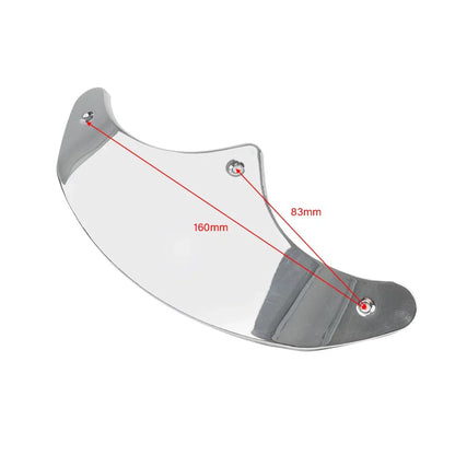 Chrome Front Mudguard Tip Trim for Harley Fat Boy FLSTF (1989-2006)