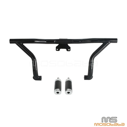 Durable Front Frame Slider Engine Guard Crash Bar for Harley FLHR (2014-2022)