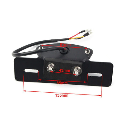 Rear Tail Light Bracket for Cafe Racer Motorcycle