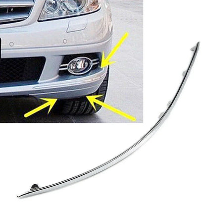 Front Bumper Chrome Trim Right for Mercedes C Class W204 (2007-2010)