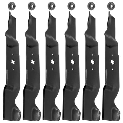 Deck Blades 54 Inch Heavy Duty w Nuts for MTD Cub Cadet (2015–2015)
