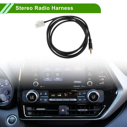 Stereo Radio Harness Bluetooth AUX Adapter for Honda Goldwing GL1800 (2001-2010)