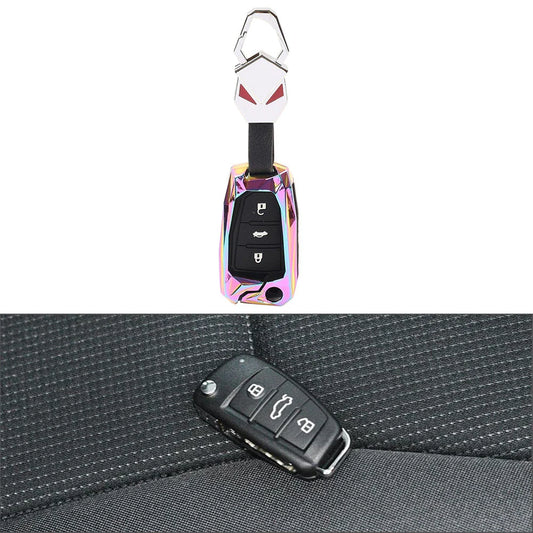 3 x Button Key Fob Case Shell Cover for Audi A5 Quattro (2008-2010)