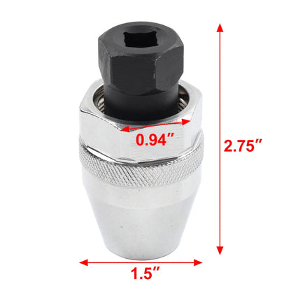 Damaged Nut Thread Extractor Tool for Bolt Head Socket Remover