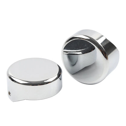 Chrome CNC Upper Fork Caps for Harley Softail Breakout FXBR FXBRS (2018-23)