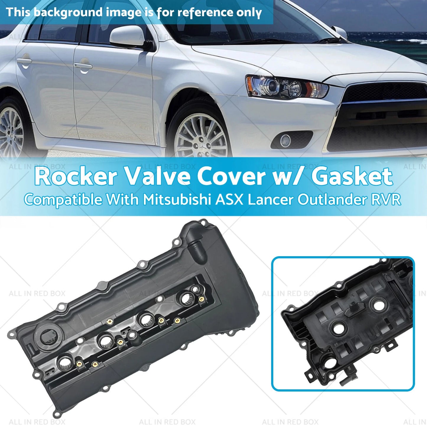 Rocker Valve Cover w/ Gasket for Mitsubishi ASX GA2W (2000-2010)