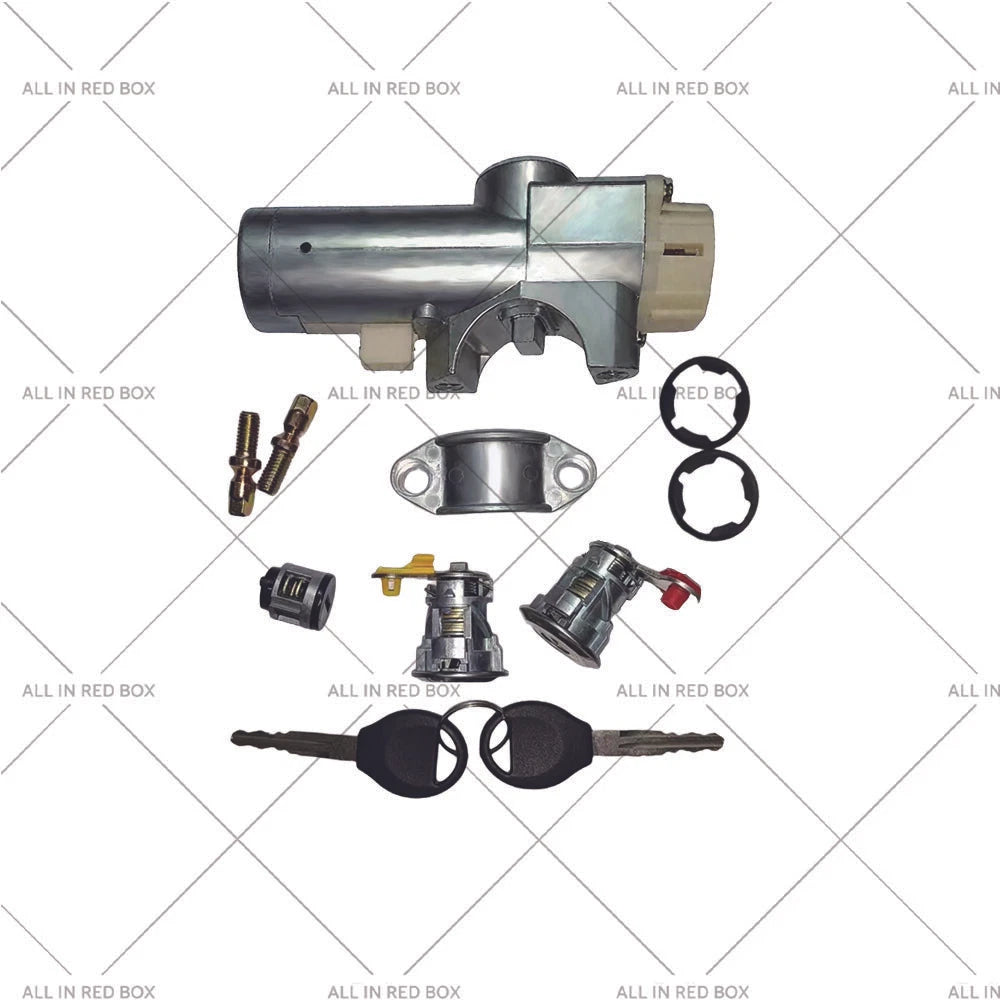 Door Lock Key Ignition Barrel Set for Nissan Patrol GU Y61 Ute (2000-2017)