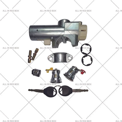 Door Lock Key Ignition Barrel Set for Nissan Patrol GU Y61 Ute (2000-2017)