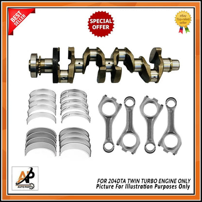 Crankshaft Rebuild Kit with Gear for Land Rover Jaguar 2.0 Diesel (204DTA)