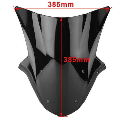 Windshield for Kawasaki Ninja ZX10R (2011-2015) - Windproof Black