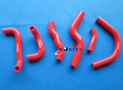 Silicone Radiator Cooler Hose for Honda RVF400 NC35 NC30 VFR400 Black