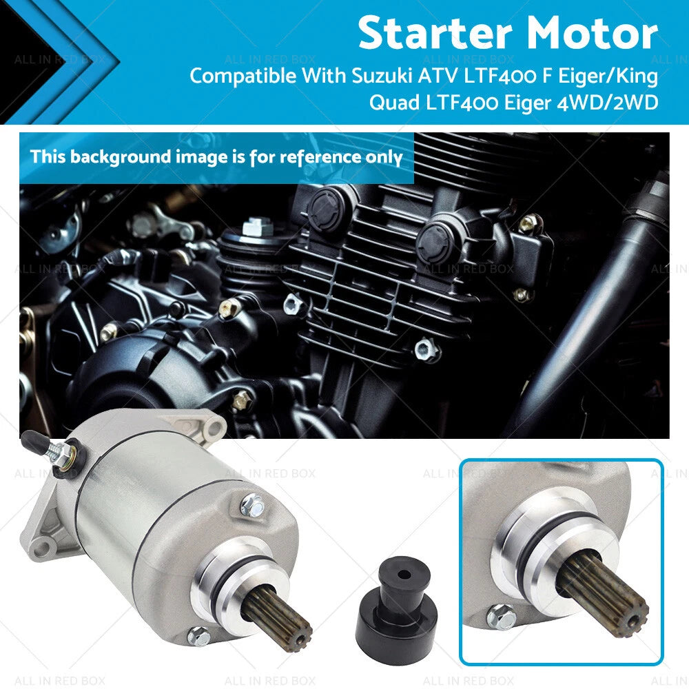 Starter Motor for Suzuki LTF400 Eiger/King Quad (2002-2008)