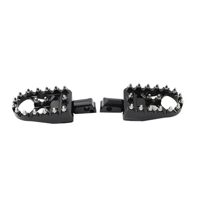 Rear Black FootPeg Passenger Pedal for Harley FXBB FXLR FXLRS FXLRST FXST FLSB (2018-2023)