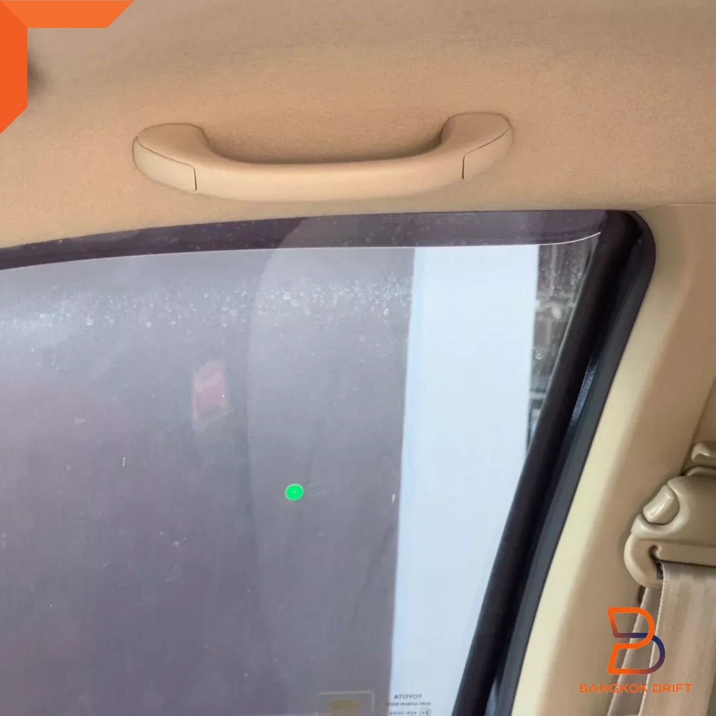 Grey Pair Roof Grip Assist Grab Handle for Toyota Hilux Ute (2005-2014)