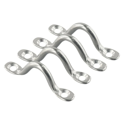4 x Wire Eye Straps for Yacht Bow Camel Back Canopy