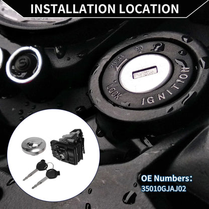 Ignition Key Switch for Honda NCW50 (2016-2024) - 1 Set